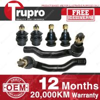 Trupro Ball Joint Tie Rod End Kit for NISSAN NAVARA 2WD 4WD D40M 05-on