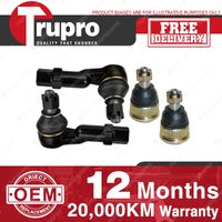 Trupro Ball Joint Tie Rod End Kit for MAZDA 929 929L HB POWER MANUAL STEER