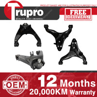 4 x Trupro Front Upper + Lower Control Arms for Mitsubishi Triton ML MN Diesel