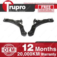 2 Pcs Trupro Front Lower Control Arms for Kia Cerato LD FE223 FE243 2.0L 04-09