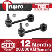 2 Pcs Trupro Front Sway Bar Links for Jeep Wrangler JK 2.8L 3.6L 3.8L 2007-2018