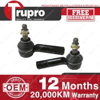 2 Pcs Trupro Outer Tie Rod Ends for Ford Fiesta WP WQ 1.4L 1.6L 2.0L 2001-2008