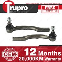 2 Pcs Trupro Outer Tie Rod Ends for Mazda 6 GH 2.2L 2.5L Diesel 2008-2012