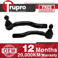 2 Pcs Trupro Tie Rod Ends for Toyota Rav4 ACA33 ACA38 ALA49 ASA44 GSA33 ZSA42