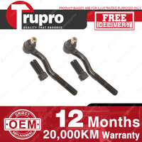 2 Pcs Trupro Tie Rod Ends for Peugeot 4007 ST 2.2L Diesel 10/2009 - 03/2014