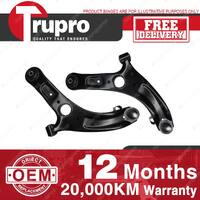 2 x Trupro Front Lower Control Arms for Hyundai Elantra MD i30 GD Veloster FS JS