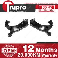 2 x Trupro Front Lower Control Arms for Mazda 3 BM BN Hatchback Sedan 2014-2019