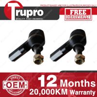 2x Trupro Outer Tie Rod Ends for Ford Transit VF VG VM VH VJ Bus Van Cab Chassis