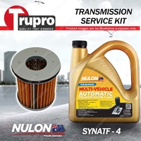 SYNATF Transmission Oil + Filter Kit for Subaru Forester SJ Impreza XV GP7 GJ7