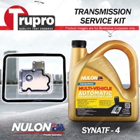 SYNATF Transmission Oil + Filter Service Kit for Alfa Romeo 75 2000 Alfetta GTV