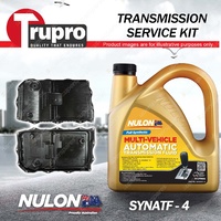 SYNATF Transmission Oil + Filter Service Kit for Chrysler 300C Luxury 3.0L 3.6L