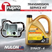 SYNATF Transmission Oil + Filter Service Kit for Kia Credos Sedan 4Cyl 2.0 98-01