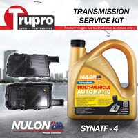 SYNATF Transmission Oil + Filter Service Kit for BMW 3 5 7 Series X5 Hybrid 2.0L