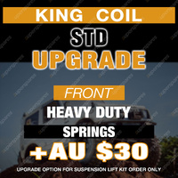 Upgrade Option - Front Heavy Duty King Coil Springs - Purchase with Lift Kit