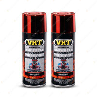 2 x VHT Red Anodised Colour Coat High Temperature Auto Spray Paint SP450