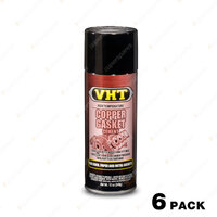 6 x VHT Copper Coat Head Gasket Cement Spray High Temperature 340g SP21A