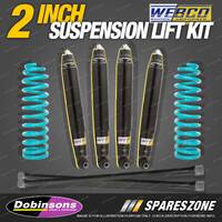 2" Lift Kit RAW Torsion Bar Dobinsons Coil for Mitsubishi Pajero NH NJ NK NL