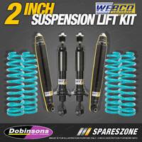 2" 40mm Lift Kit Shock Dobinsons Coil Springs for Mitsubishi Pajero Sport 15-On