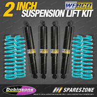 2" 50mm Lift Kit Shocks Dobinsons Coil Springs for Landrover Discovery TG II