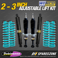 2 - 3 Inch Adjustable Lift Kit Dobinsons Coil Spring for Holden Colorado 7 RG