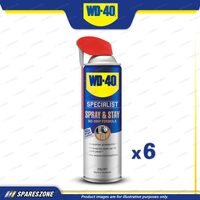 6 x WD-40 Specialist Spray & Stay Gel Lubricant 300g with Smart Straw