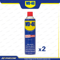 2 x WD-40 Lubricant Cleaners Protection Multi-Use Bulk Containers 425 Gram