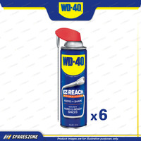 6 x WD-40 Multi Purpose Lubricant Aerosol Spray Cans 425G EZ - Reach