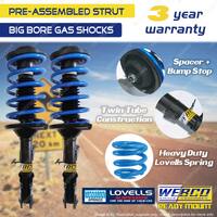 Front Webco Sport Low Pre Assembled struts for MAZDA 3 BK Series I II