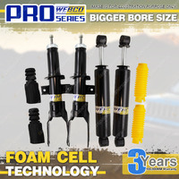 Front + Rear 2" Lift Foam Cell Shock Absorbers for Volkswagen Amarok 2011-23