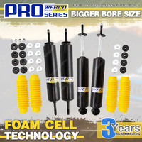 Front + Rear 2" Lift Foam Cell Shock Absorbers for Landcruiser 80 105 Series