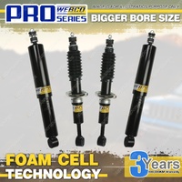 Front Rear 2" Lift Foam Cell Shock Absorbers for FJ Cruiser GSJ15 Prado 120 150