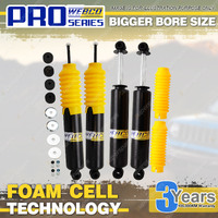 Front + Rear 2" Lift Foam Cell Shock Absorbers for Ford Bronco F100 F250 77-91