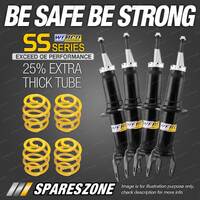 Front Rear Webco Shock Absorbers Lowered King Springs for Honda Accord CL9 03-08