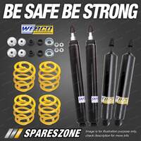 F + R Shocks Super Low Springs for Holden Commodore VB VC VH VK VL VN VP Sedan