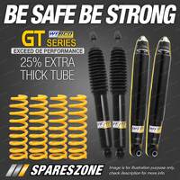 Front Rear Webco Shock Absorbers Raised King Springs for Jeep Grand Cherokee WJ