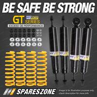 Front Rear Webco Shock Absorbers STD King Springs for Land Rover Discovery 89-99