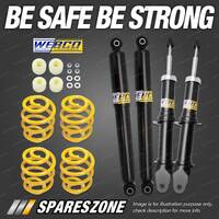 Front Rear Webco Shocks Super Low King Springs for Ford Falcon Fairmont BA BF XT