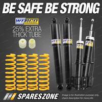 Front Rear Webco Shock Absorbers STD King Springs for Ford Territory SX SY AWD