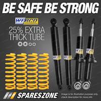 Front Rear Webco Shock Absorbers STD King Springs for Ford Ranger PX III 18-22