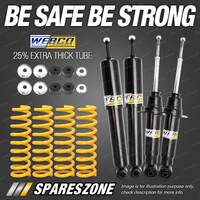 Front Rear Webco Shock Absorbers Raised Springs for Mitsubishi Pajero NS NT NW