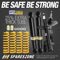 Front Rear Webco Shock Absorbers Raised Springs for Nissan Pathfinder R50 99-01