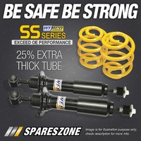 Front Webco Shock Absorbers Lowered King Springs for TOYOTA PRADO 120 150 Series