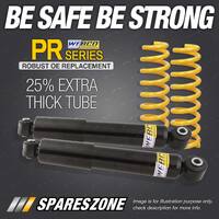 Rear Webco Shock Absorbers Raised King Springs for Suzuki Sierra SJ80 1996-1998