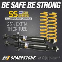 Front Shocks Raised 100-250KG Spring for Toyota Landcruiser VDJ UZJ200 Wtih KDSS