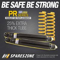 Rear Webco Shock Absorbers Raised King Springs for Holden Commodore VP VR VS