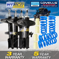 F + R Webco Shock Absorbers Lovells STD Spring for Lexus ES300 VXV10 VCV11 95-96