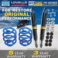 Rear Webco Shock Absorbers Lovells Super Low Spring for FORD CORTINA TE TF 77-84