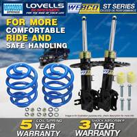 Front Webco Shock Absorbers Sport Low Springs for HOLDEN Commodore VT VX VY