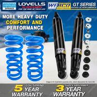 Rear Webco Shock Absorbers STD Springs for HOLDEN Commodore VY VZ Sedan 6 Cyl