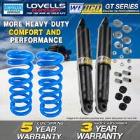 Rear Webco Shock Absorbers Raised Springs for MITSUBISHI Pajero NH NJ NK NL SWB